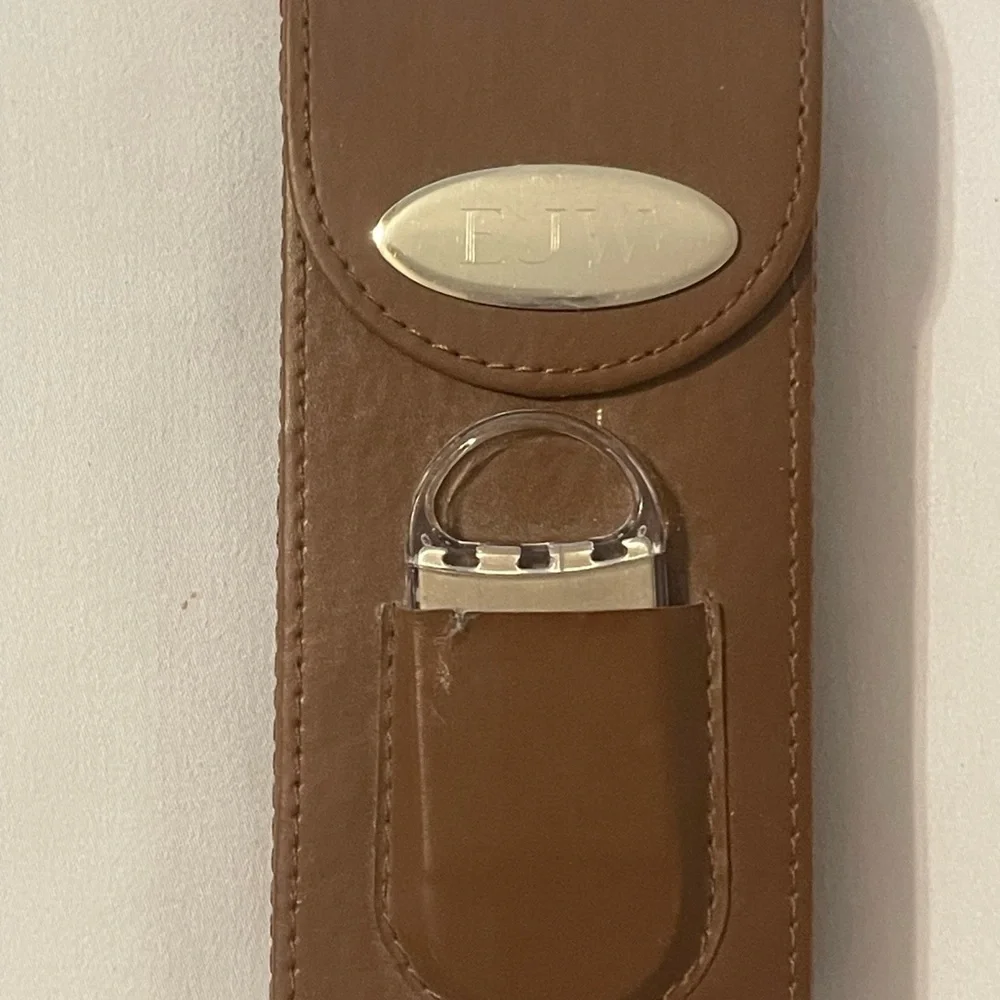 Cigar case & cutter - Picture 1 of 4